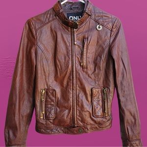 Brown Leather Jacket